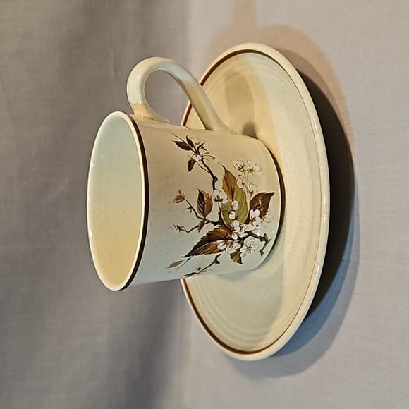 NEW Royal Doulton Wild Cherry 1038 Cup & Saucer Lambethware - Picture 14 of 14